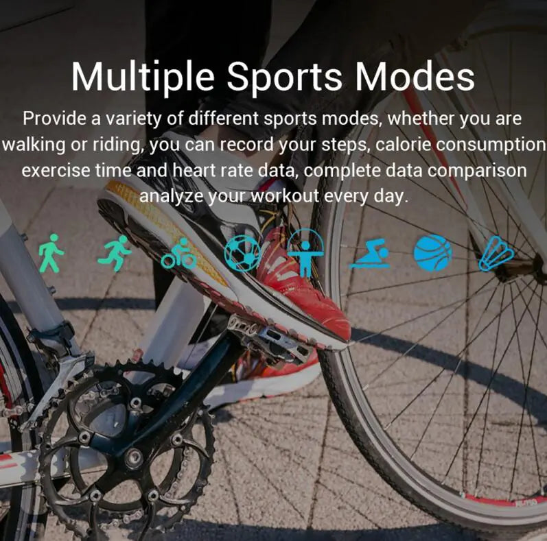 1.3-Inch Color Screen Smart Bracelet with Health Monitor