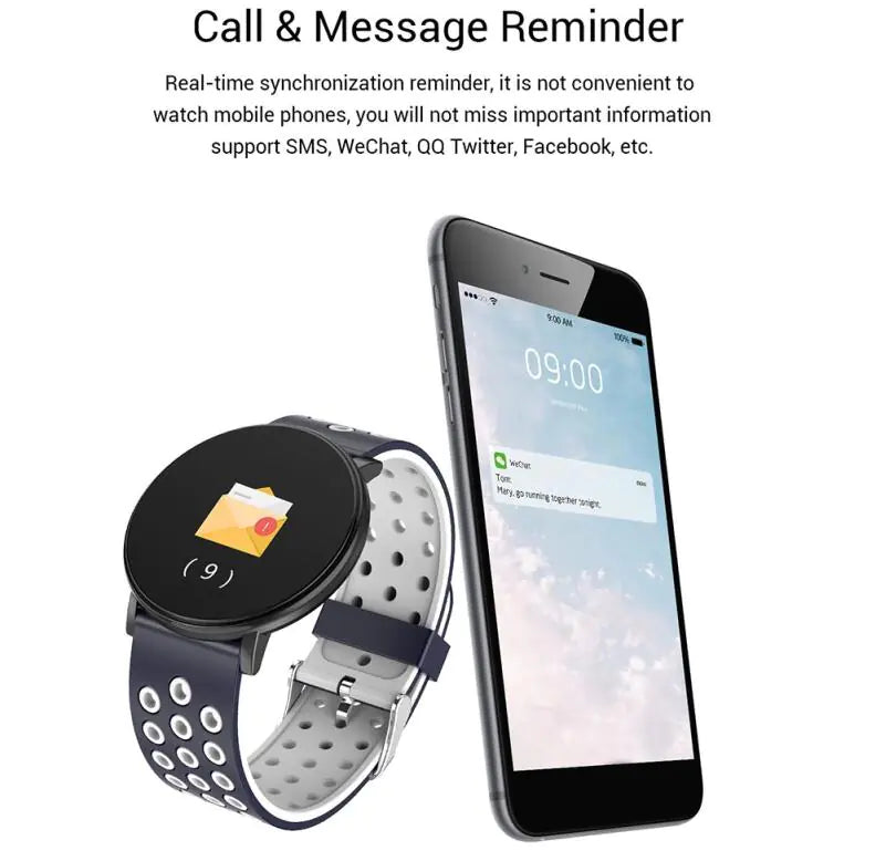 1.3-Inch Color Screen Smart Bracelet with Health Monitor